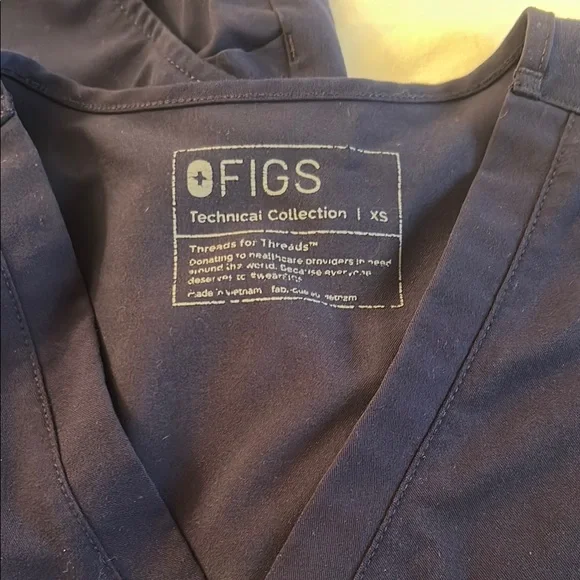 Figs Navy Blue Set - Picture 4 of 5